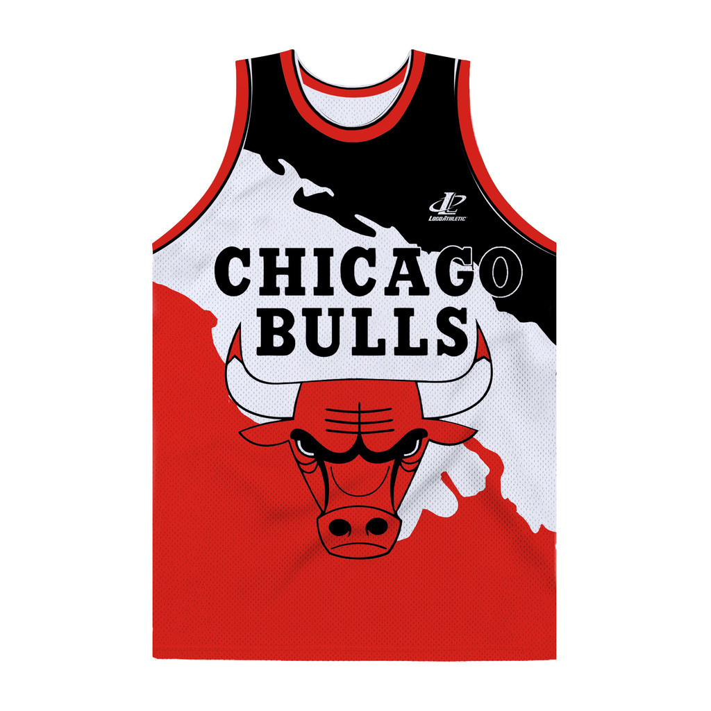 Bull BULL 男式女式籃球球衣運動籃球製服無袖T恤背心