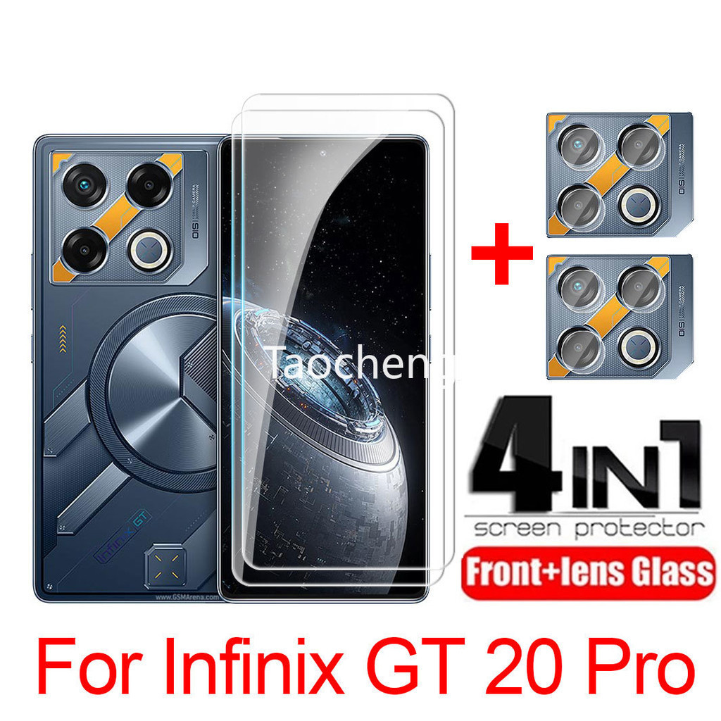 4 合 1 鋼化玻璃 Infinix GT 20 Pro 20Pro GT20 10 InfinixGT20Pro 5G