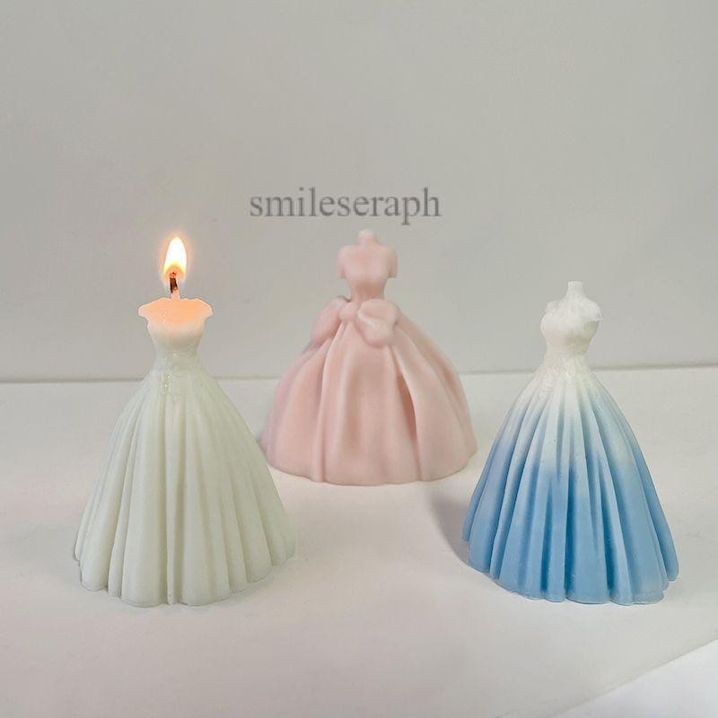 3D立體婚紗禮服西服手工皂模具 DIY香薰蠟燭模具 蛋糕裝飾硅膠模具 石膏模具 滴膠模具