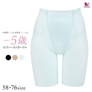 日本華歌爾Wacoal塑身褲收腹提臀顯瘦減齡透氣無痕塑形美體長褲女(40GRC423)(日本直郵)1