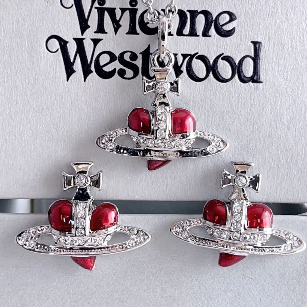 近全新 Vivienne Westwood 薇薇安 威斯特伍德 項鍊 耳環 mercari 日本直送 二手