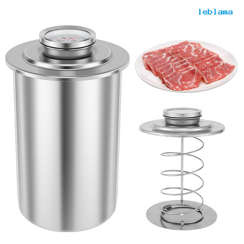 [LBA]煮肉器煮肉桶 不鏽鋼帶溫度器蒸肉桶煮肉器廚房煮肉類工具