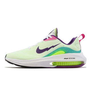 Nike 慢跑鞋 Air Zoom Arcadia 2 SE GS 綠紫 大童 女鞋 氣墊 ACS FB2356-100