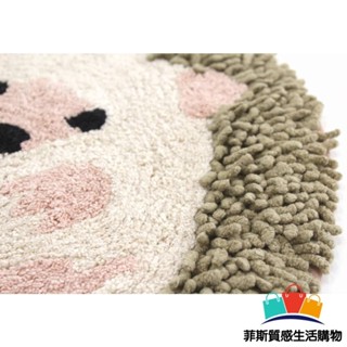【日本熱賣】TOMO 動物造型地墊 | 樹懶 刺蝟 比熊 | 地毯 地墊 腳踏墊 玄關 浴室 客廳日本進口 日本直送