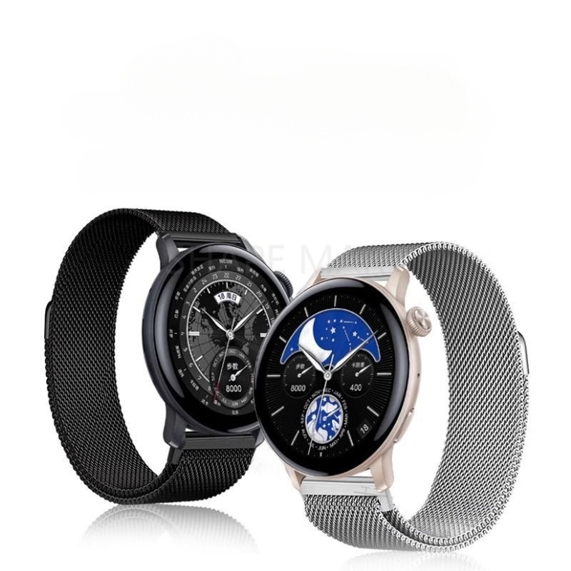 適用vivo watch3錶帶 磁吸米蘭46/42mm腕帶手錶帶