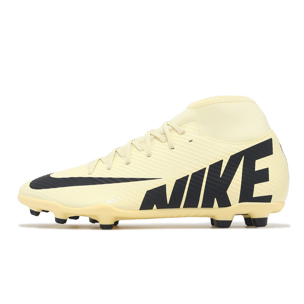 Nike 足球鞋 Superfly 9 Club FG/MG 男鞋 草地 米黃 襪套 [ACS] DJ5961-700