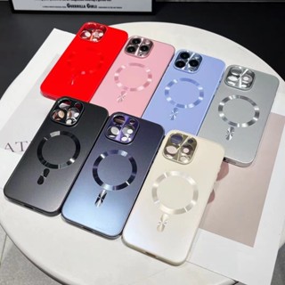 CD紋超強磁吸 蘋果14 Pro Max 15 plus手機殼iPhone13 Pro五金攝像頭12/11閃砂膚感防摔殼