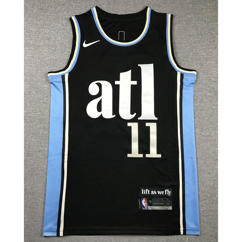 亞特蘭大老鷹NBA球衣 #11年輕籃球