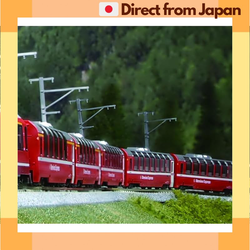 KATO N規 瑞士鐵道 貝爾尼納快車 新標誌 增結套件 4部 10-1656 鐵道模型 客車[日本直送]