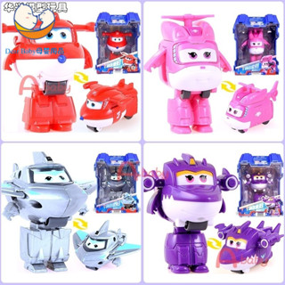 [華興模型玩具] 現貨 Super Wings 迷你 超級飛俠 奧迪雙鑽 變形機器人 傑特 蒂蒂 多尼 人偶公仔 動漫週