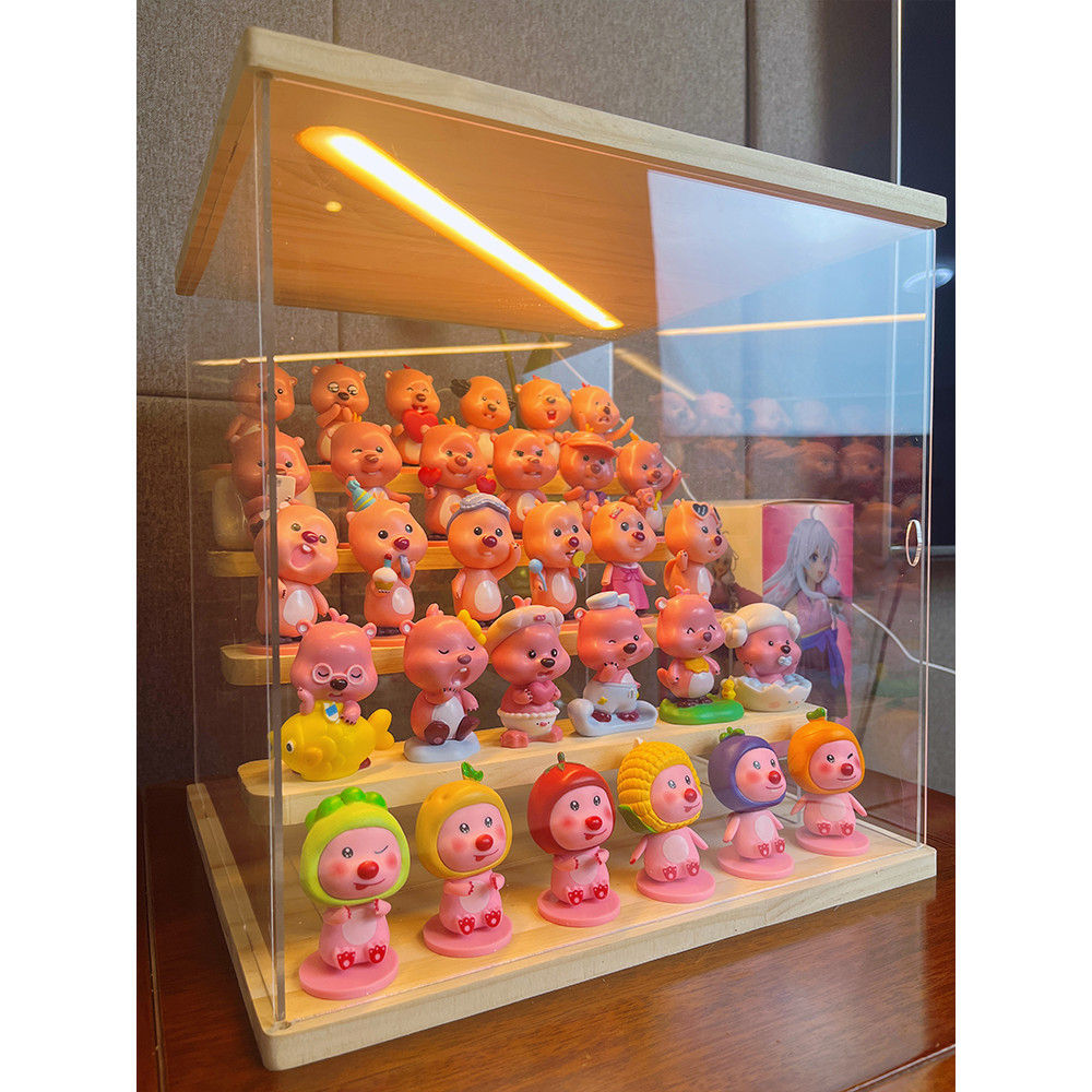 🔥台灣出貨🔥 Loopy 小海狸手辦 露比手辦 露比展示盒 桌面展示架 可愛擺件 桌面擺件 臥室擺件 女生禮物 閨蜜禮物
