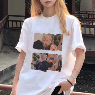 【Wen's Shop🍀臺灣】復古油畫純棉t恤 短袖上衣女 短袖 上衣 韓國大T 女短袖 短袖T恤 上衣 t恤 337