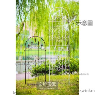 附發票🔸爬藤支架 玫瑰 園藝爬藤架 花架 月季出口日本鐵藝窗框月季爬藤架 庭院室內歐式屏風陽臺鐵線蓮花幕花架