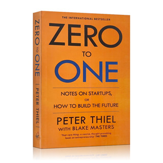 從0到1 英文原版 從零到一 開啟商業與未來的祕密 Zero To One 彼得蒂爾 Peter Thiel