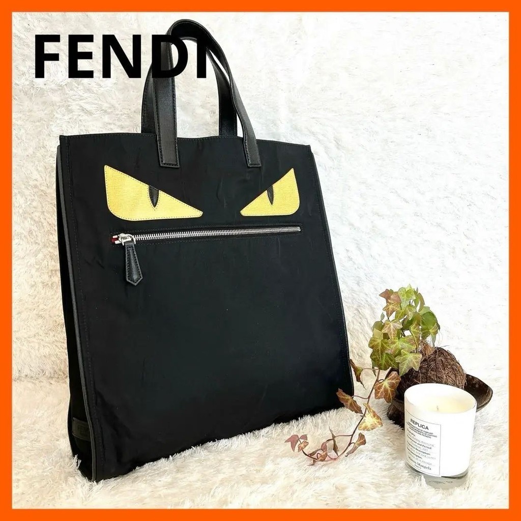 FENDI 芬迪 托特包 Monster 怪獸造型 mercari 日本直送 二手