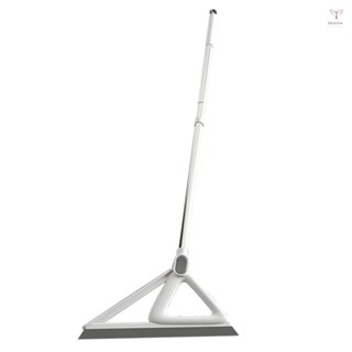 多功能掃帚家用孔矽膠地板刮板輕型掃帚掃地機適用於客廳廚房浴室