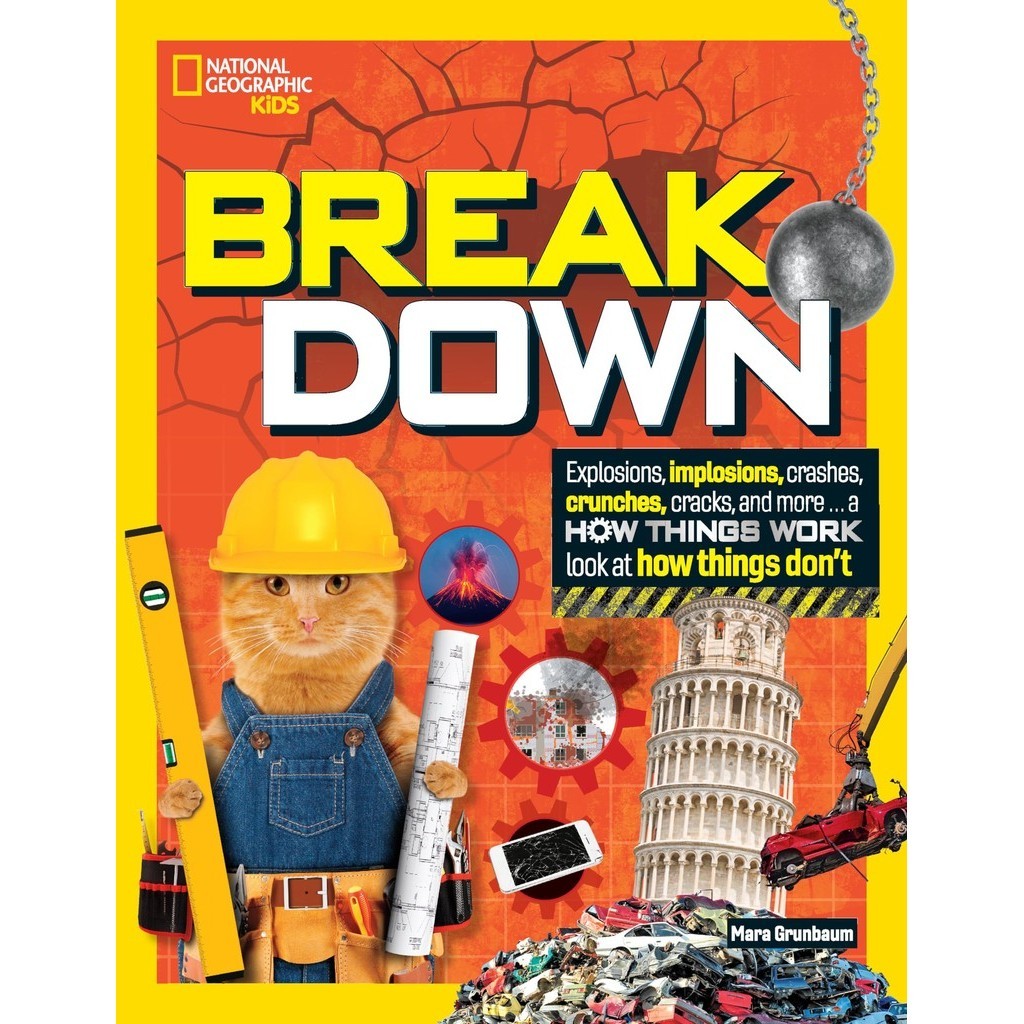 Break Down!(2023 Best STEM Books) (SDG)(精裝)/Mara Grunbaum【禮筑外文書店】