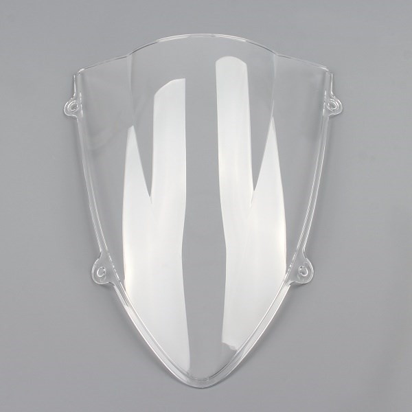 KAWASAKI 擋風玻璃 WindScreen 雙氣泡適用於川崎忍者 250 250R EX250 08-12 白色