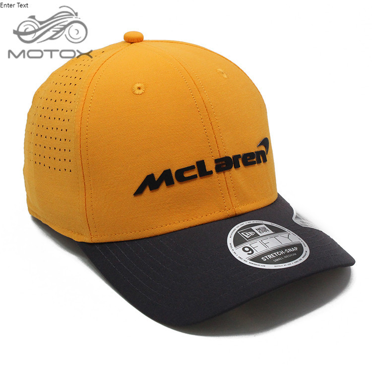 【台灣出貨】2020款f1邁凱倫車隊賽車帽子鴨舌帽McLaren男諾里斯棒球帽定製