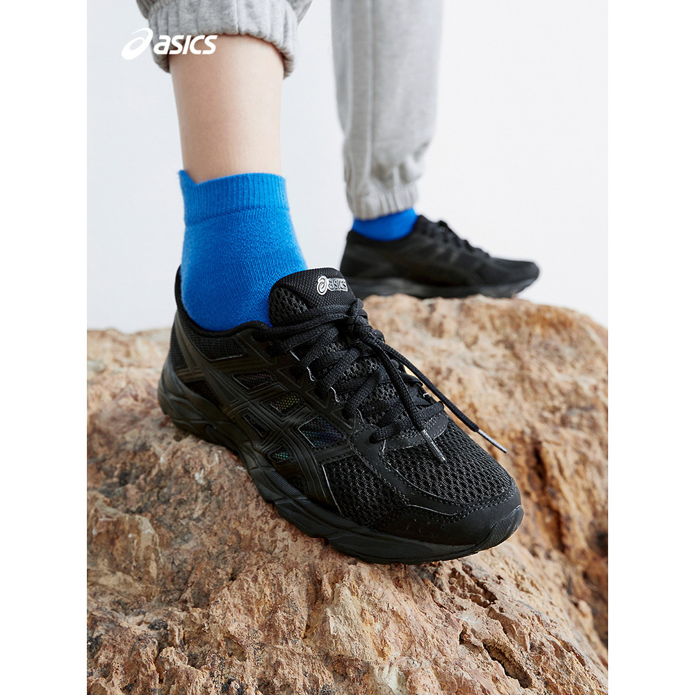 【現貨速發】ASICS亞瑟士GEL-CONTEND 4夏季網面透氣跑鞋輕便黑武士運動鞋