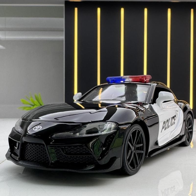 合金車模型 1：32 警車模型系列 牛魔王 邁凱輪 賓士c63模型 聲光迴力車 汽車模型 跑車模型 儿童玩具車