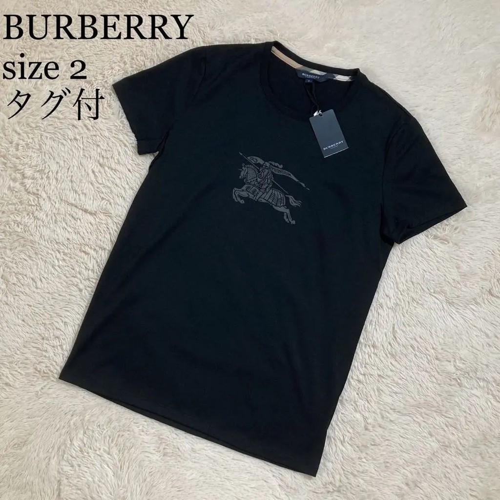 近全新 Burberry 博柏利 T恤 襯衫 短袖 日本直送 二手