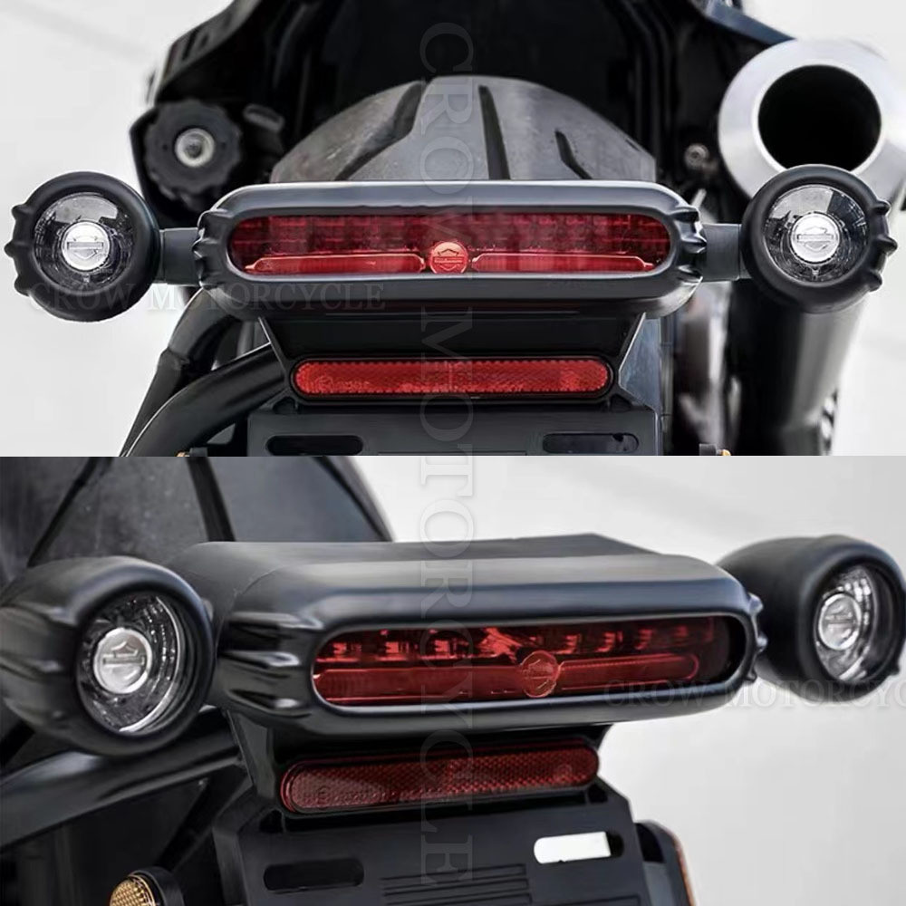 適用哈雷Sportster S運動者S 1250 改裝前後鍍鉻轉向燈罩 裝飾罩