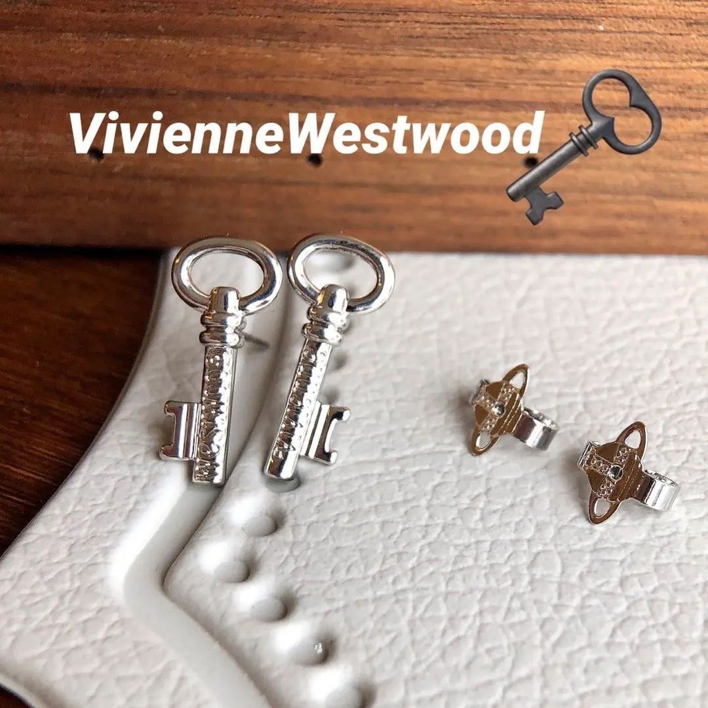 Vivienne Westwood 薇薇安 威斯特伍德 耳環 鑰匙 日本直送 二手