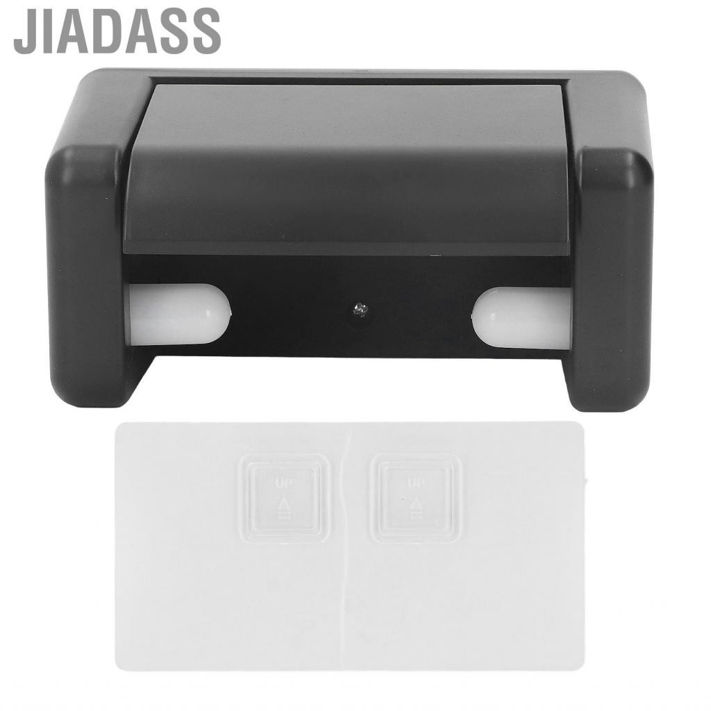 Jiadass 衛生紙容器防銹捲筒架黑色浴室用
