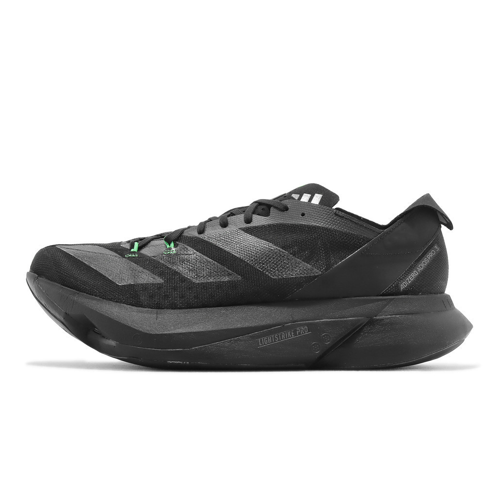 adidas 競速跑鞋 Adizero Adios Pro 3 黑 路跑 男鞋 愛迪達 [ACS] ID8469