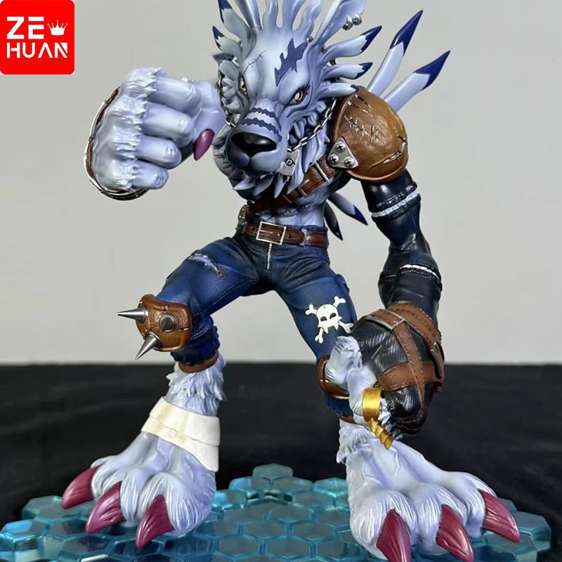 數碼寶貝公仔獸人加魯魯加布獸動漫可動手辦擺件模型玩具