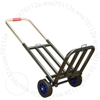 臺南出貨 手拉車傢用折疊輕便攜購物買菜小推車拉貨快遞搬運拖車行李拉桿車 Y 2 5