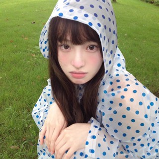 🌟桃園出貨🌟 【8952人好評】波點雨衣成人旅遊外穿男女加厚雨披戶外登山連體演唱會ins風雨衣新品