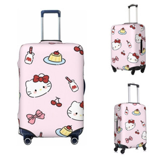 三麗鷗 Hello KITTY 行李套卡通 SANRIO 防水防塵彈性套用於行李保護旅行箱套