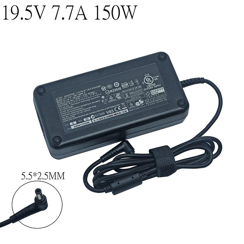 19.5V 7.7A 150W ADP-150NB D 5.5x2.5mm交流適配器筆電充電器適用於華碩G53S G53