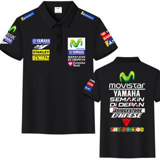 山葉 Yamaha雅馬哈透氣純棉polo衫motogp工廠隊motorosi機車騎行愛好者t恤0320