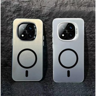 XIAOMI 小米 POCO X7 5G 彩色銀色 IMD 保護套防震保護帶磁貼時尚外殼
