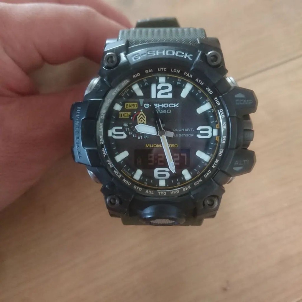 CASIO G-shock 手錶 GWG-1000 G-SHOCK MUDMASTER 日本直送 二手