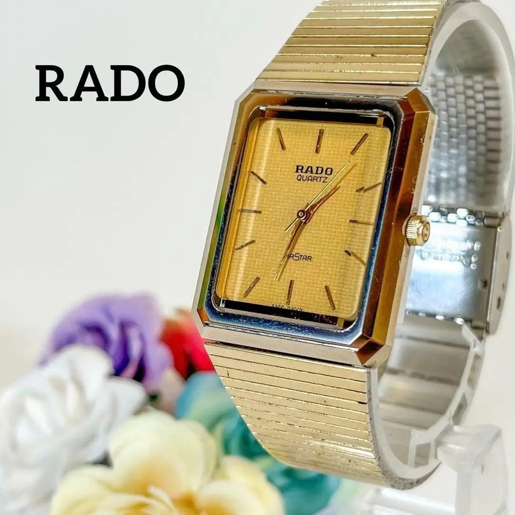 Rado 手錶 GOLD 石英 不鏽鋼 日本直送 二手