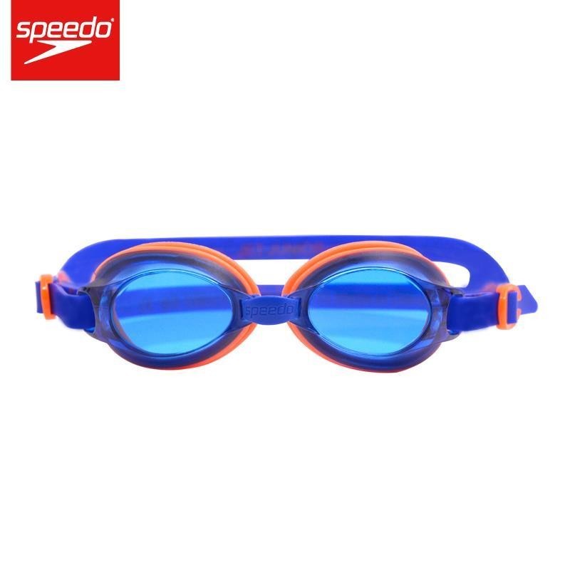 品牌泳鏡新款Speedo/速比濤兒童泳鏡青少年游泳眼鏡防水防霧男女童舒適游泳鏡