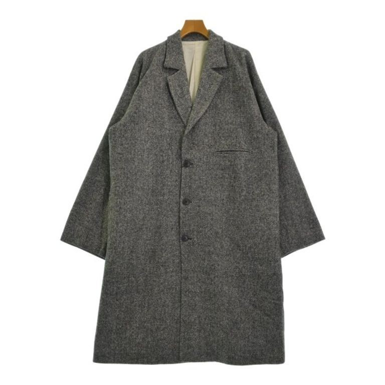DOOPZ徹斯特大衣外套灰色 星型 男性 系 日本直送 二手