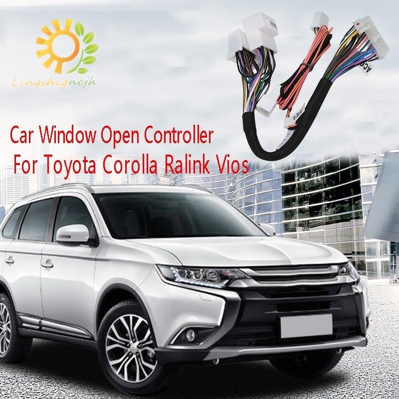 自動 4 門汽車電動車窗關閉器模塊套件車窗打開控制器適用於豐田卡羅拉雷凌威馳