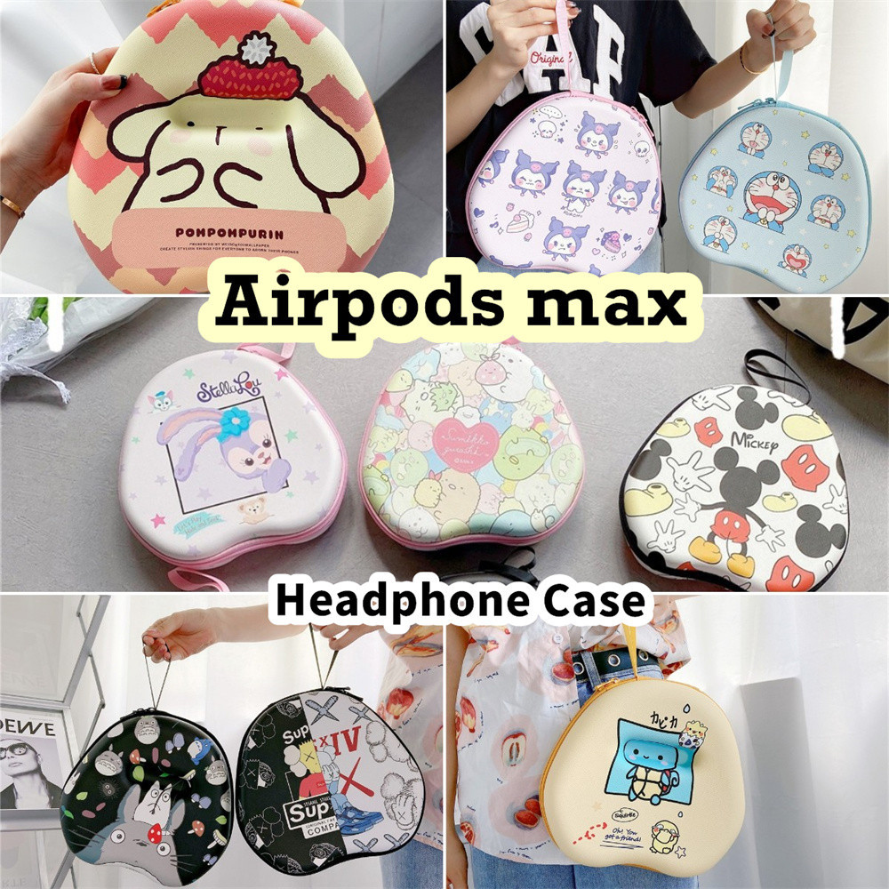 【現貨】Airpods Max耳機套創新卡通耳墊收納袋外殼盒