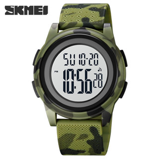 SKMEI 1895 男士 LED 燈計時鬧鐘 5Bar 防水數字手錶 relogio masculino 休閒倒計時運