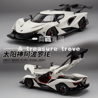 【幸孕女神】阿波羅IE車模超級跑車兒童玩具車模擬汽車模型玩具閤金擺件收藏