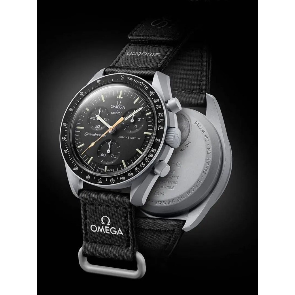 近全新 OMEGA 歐米茄 手錶 SPEEDMASTER swatch 金 設計概念 日本直送 二手