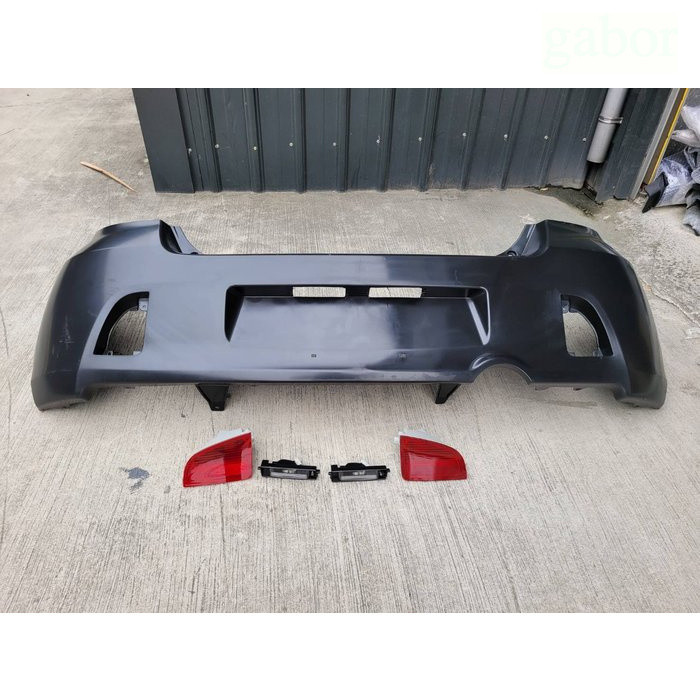 威德汽車精品 豐田 TOYOTA 07-09 YARIS RS 日規 後保桿 素材 材質PP 空力套件 大包