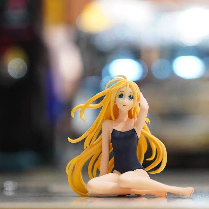 夏日重現南方日鶴坐姿小舟潮 泳裝機箱美少女模型動漫手辦擺件禮物 6LPo