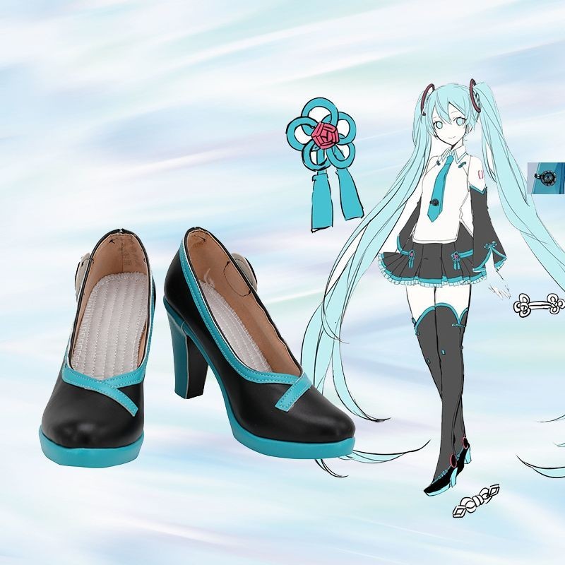免運可加急🌸 初音未來Miku V4 Chinese COS鞋