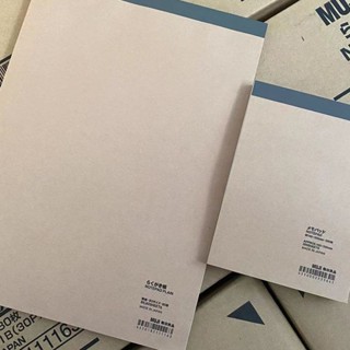 日本MUJI無印良品再生紙橫線本便籤草稿本稿紙可撕筆記本200頁冊MUJI MUJI MUJI recycled pap